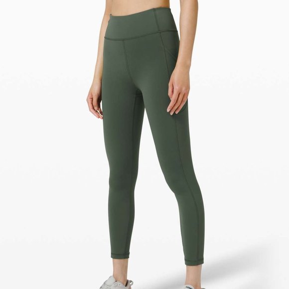 Lululemon INVIGORATE HIGH-RISE TIGHT 25" - Smoked Spruce - Size 4 - Picture 1 of 5